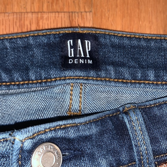 Gap Girlfriend Jeans Released Hem Waist 25 - Picture 3 of 9